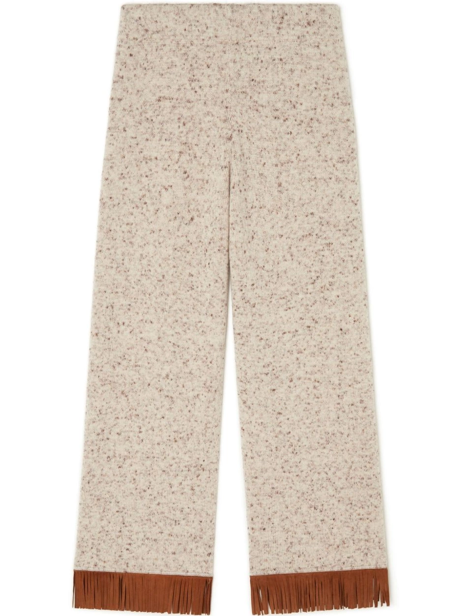 Affordable Women fringe-detail Dreamscape trousers Alanui 0802